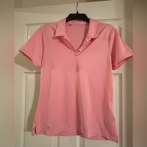 Adidas Pink Button Down Women's Shirt